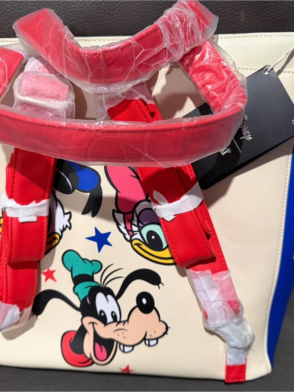 Loungefly Disney Mickey Mouse & Friends Classic Convertible Tote Bag